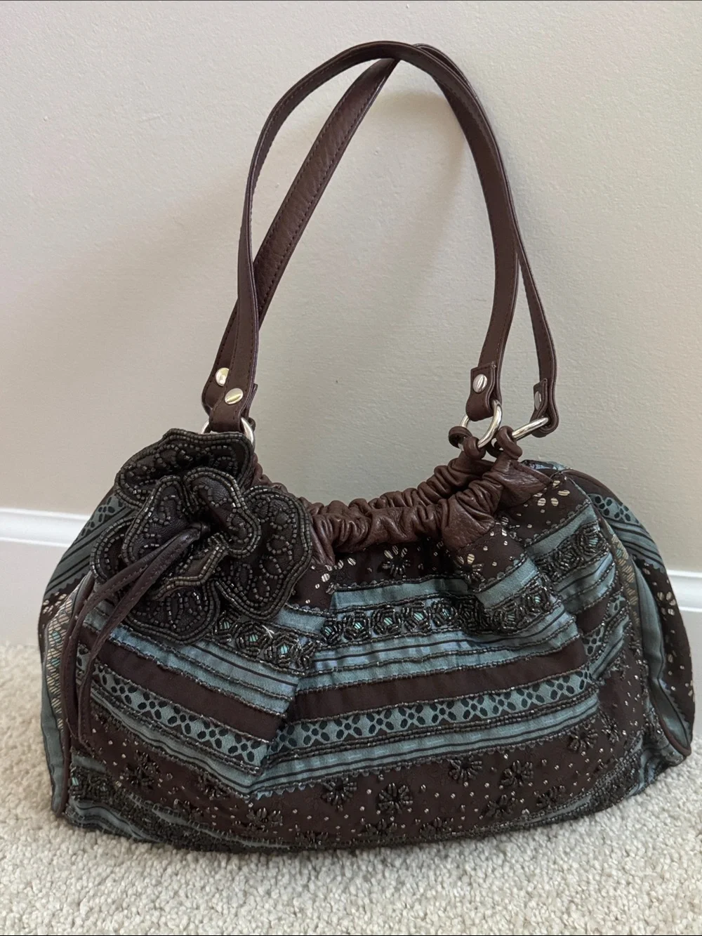 Isabella Fiore embellished satchel - NWOT